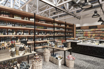 BIM制作：商業施設事例<br />
-Supermarket- Supermarket CGパース・建築パース 制作実績 動的確認 表