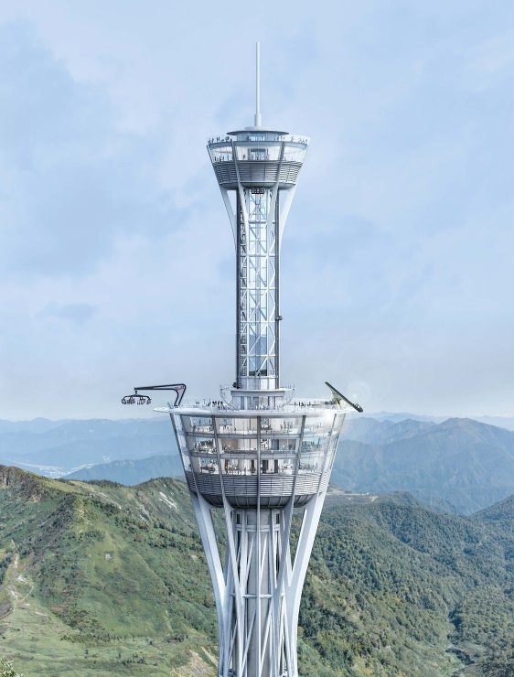 広告用CGパース制作：プロダクト事例 Tower CGパース/建築パース 制作実績 メインビジュアル