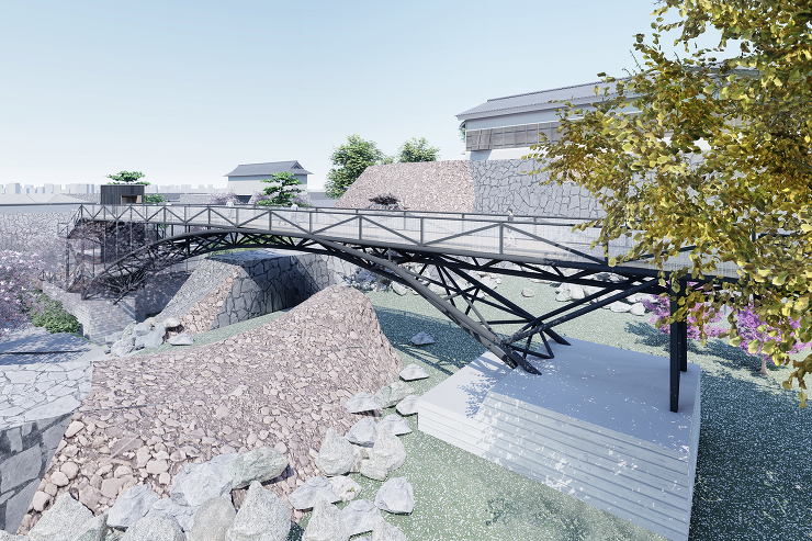 熊本城特別見学通路