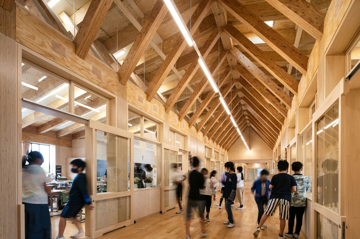 流山市立おおぐろの森小学校 | PROJ...