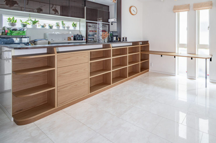 オークのデスク収納 ? クラフトワーク ...