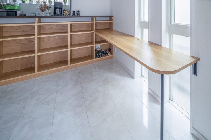 オークのデスク収納 ? クラフトワーク ...