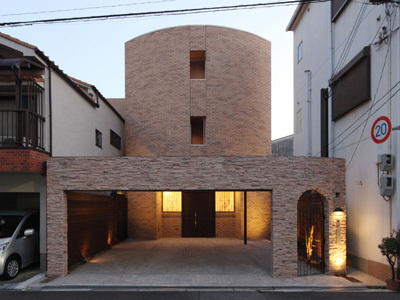 素焼きレンガの家 大阪の建築家　住宅設計