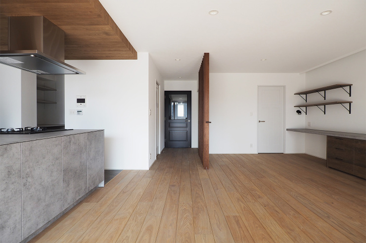 T様邸 複合オーク150幅 | 無垢・複...