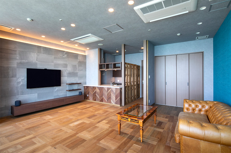 眺めのいい部屋（北九州市） ウォールナッ...