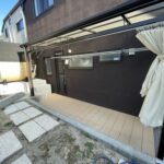 大阪府高槻市・お庭に家庭用サウナを設置されるためのリフォーム