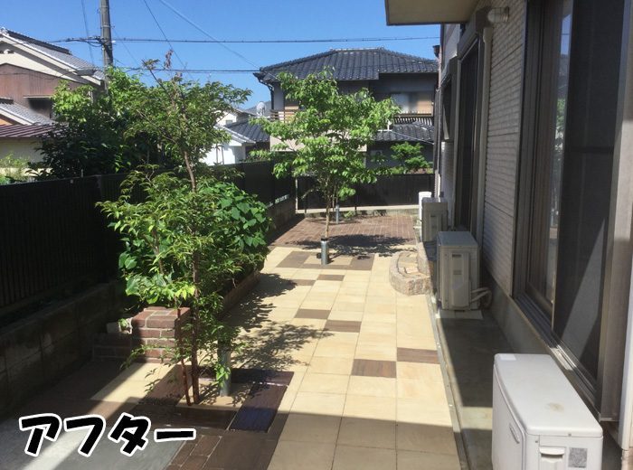 最近の施工例 | 奈良の庭リフォーム・外...