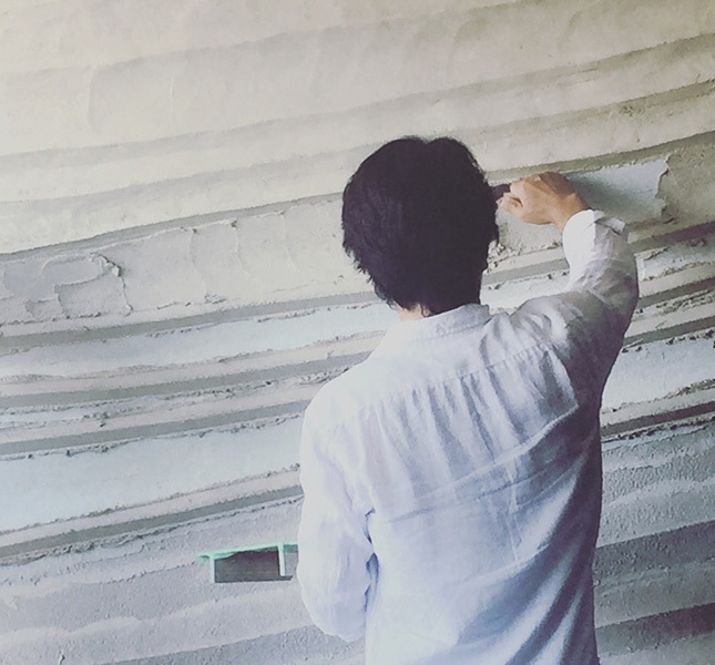左官職人 久住有生（くすみなおき 左官株...