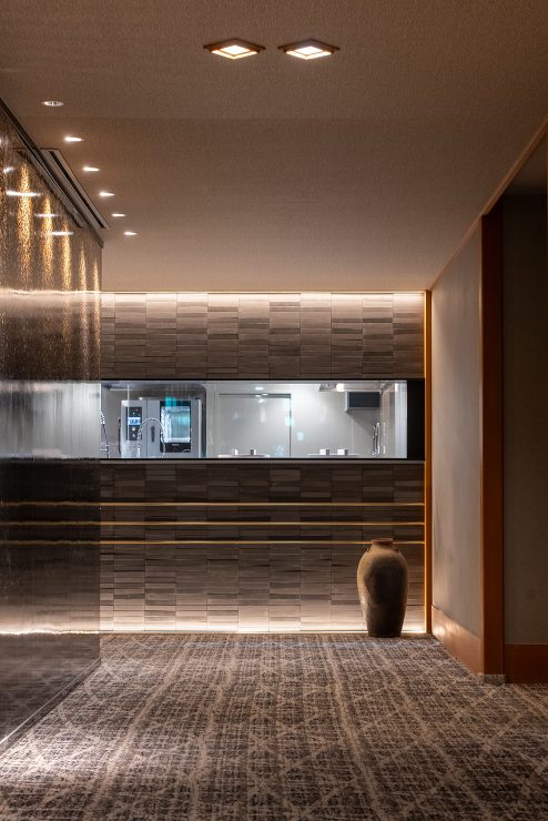 旅館 オ?プンキッチンを備えた食事処 改...