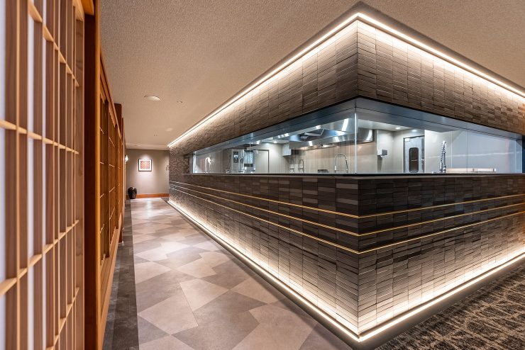 旅館 オ?プンキッチンを備えた食事処 改...