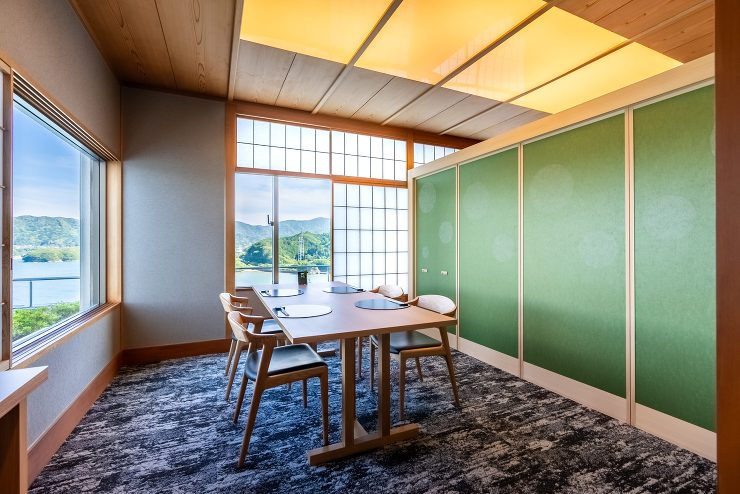 旅館 オ?プンキッチンを備えた食事処 改...