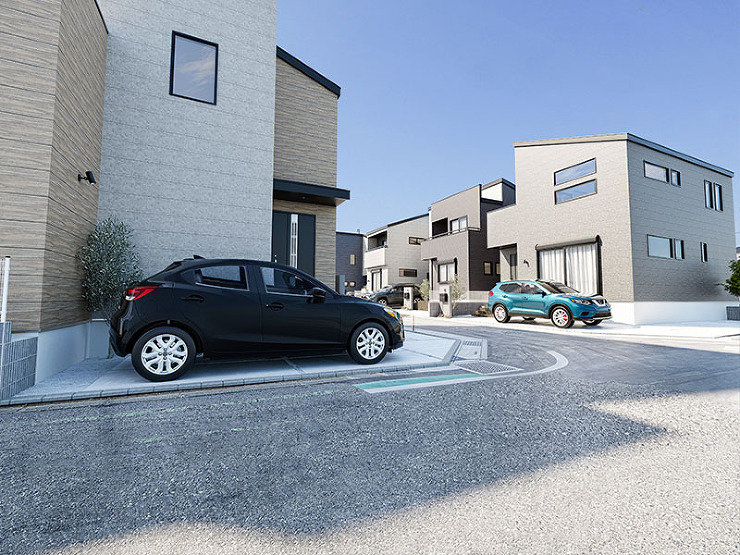 住宅 外観 建築パース