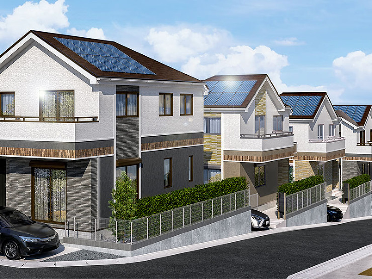 住宅 外観 建築パース