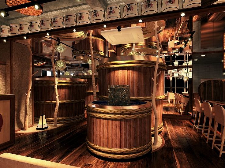 店舗 内観パース