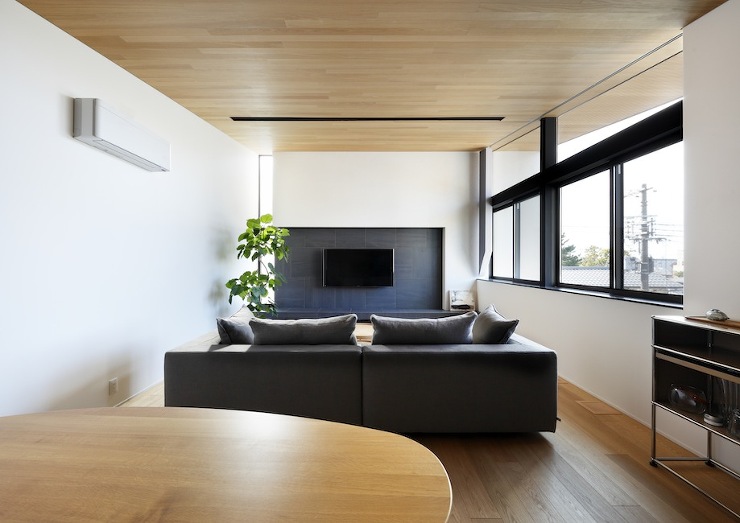 眺望のスキップフロアハウス | 大阪 神...