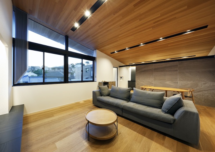 眺望のスキップフロアハウス | 大阪 神...