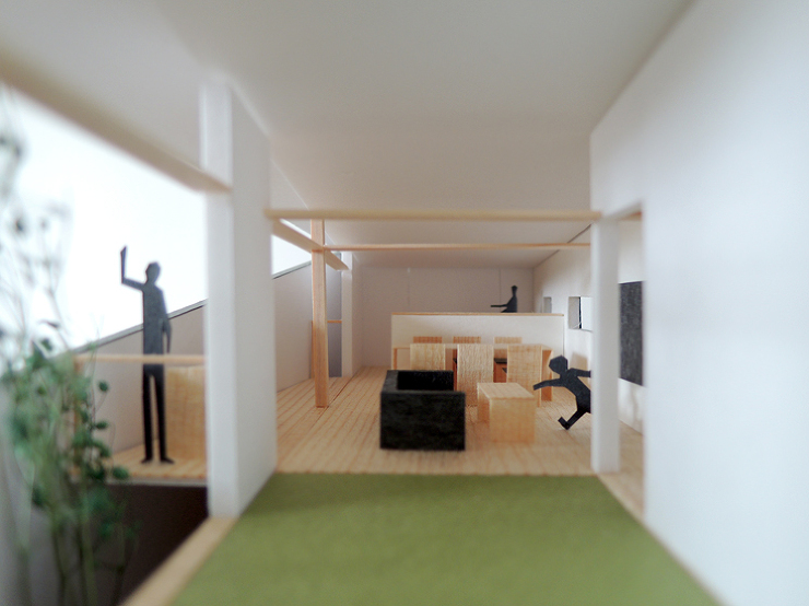 線形のスカイテラスハウス | 大阪 神戸...