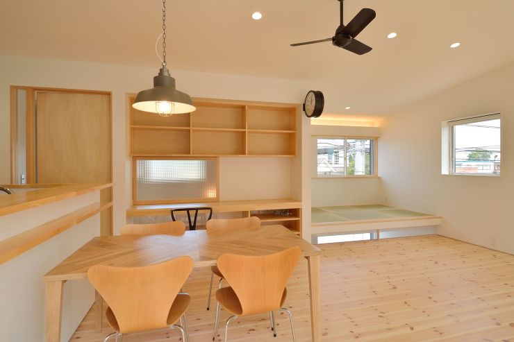 ２階リビング畳コーナー