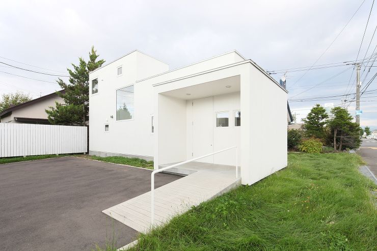 床面積22坪のコンパクトな戸建て美容室