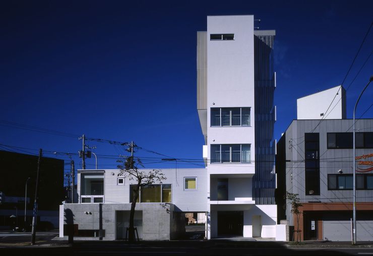フレキシビリティがテーマの集合住宅