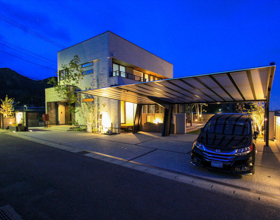 緑が広がるロケーション 機能美を追い求めたResort-Like Exterior・・・蒲郡市Ｋ様邸