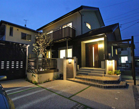 ?ガレージとお庭を優しく繋ぐ　Japanese modern style?・・・豊川市Ｋ様邸