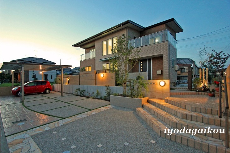 施工例 〜高台でゆっくり流れる素敵な時間...