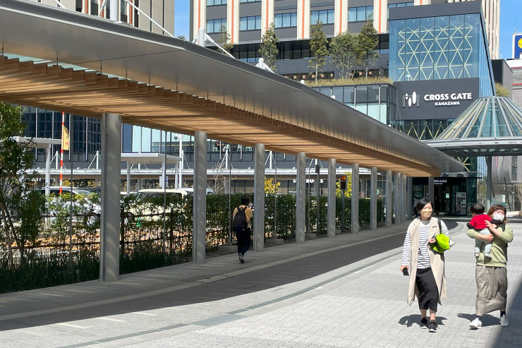 金沢駅西シェルター(構造設計)｜(株)田...