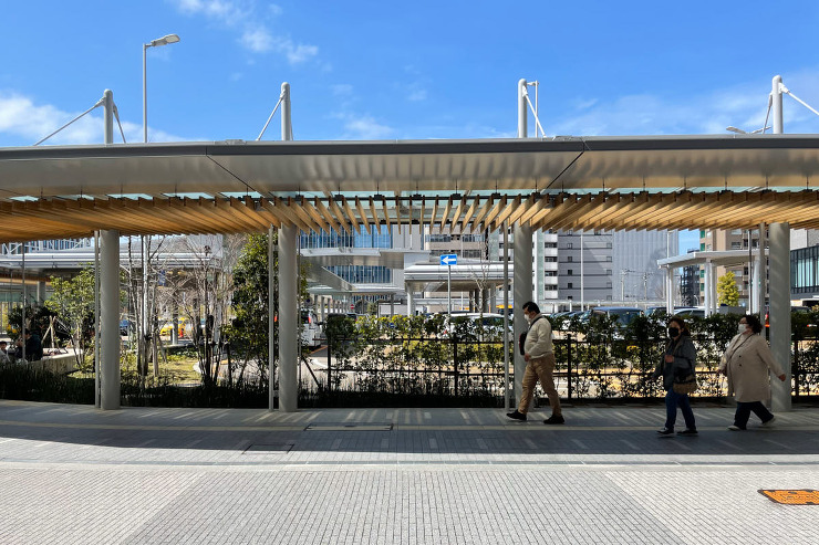 金沢駅西シェルター(構造設計)｜(株)田...