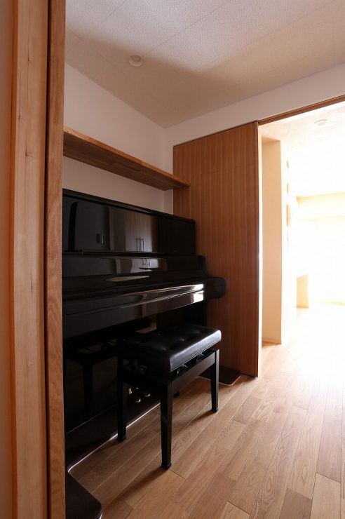 マンションリノベーションAH609（練馬区）ピアノコーナー
