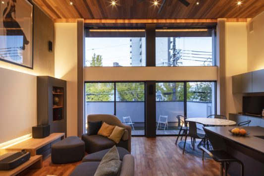 福島区の家?atrium house?