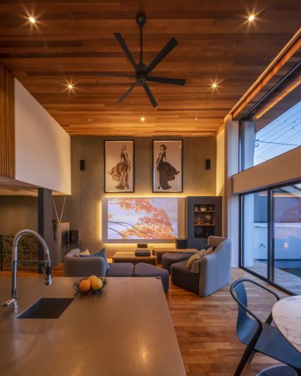 福島区の家?atrium house?