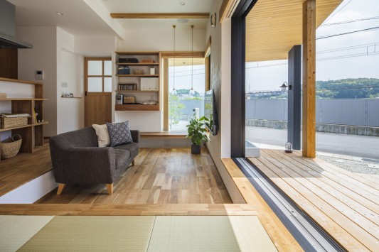 王寺町の家?diagonal house２?