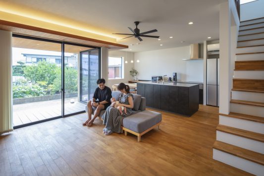 和歌山の家-lean to roof house-