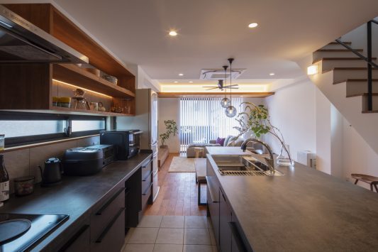 堺区の家Ｒｅ-wind path house-