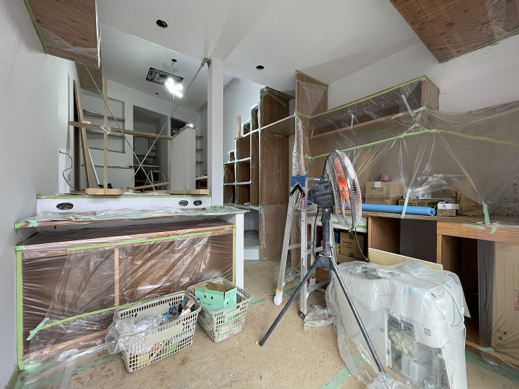 江坂の家　内装工事。 | 堺市の注文住宅...