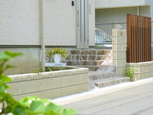 玄関周りを綺麗に　白井市Ｓ邸