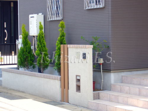 外構工事施工例　我孫子市Ｈ邸