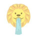 ライオンの壁泉