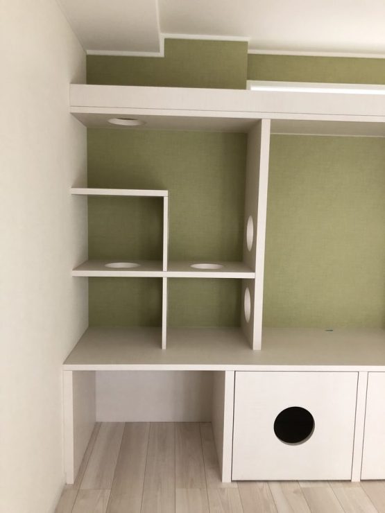 オーダー家具_猫ハウス_大阪府
