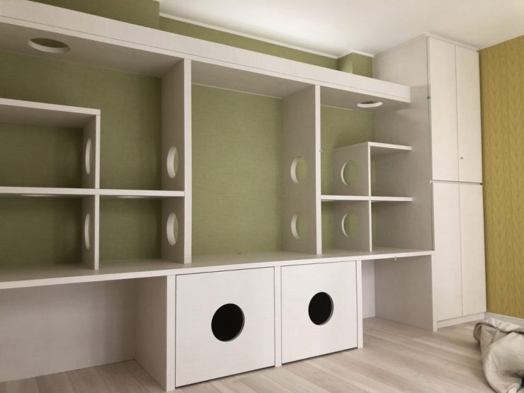 オーダー家具_猫ハウス_大阪府