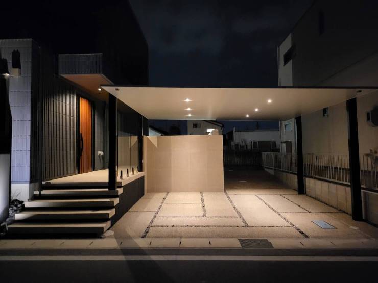 ホテルライク　外構