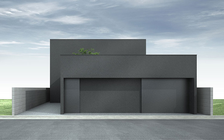 大阪府岸和田市　ガレージコートハウス　外観イメージ