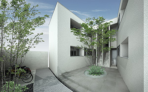 大阪府大阪市　賃貸住宅　外観イメージ