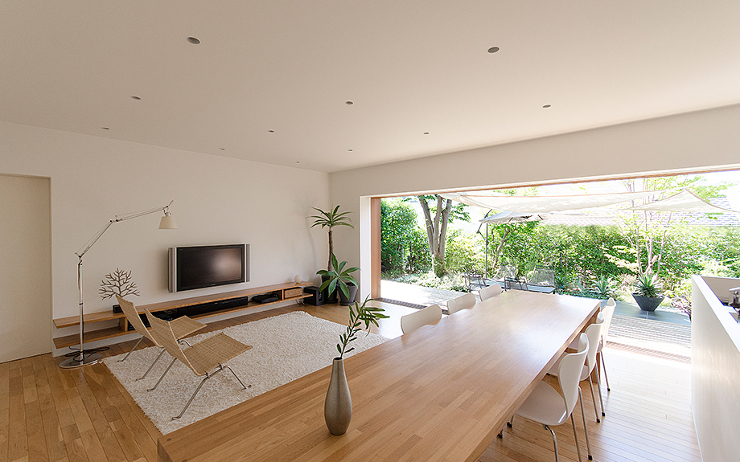 大阪府にある戸建てリフォームの内観実例写真