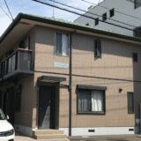 広島市でアパートの塗装工事を行いました。