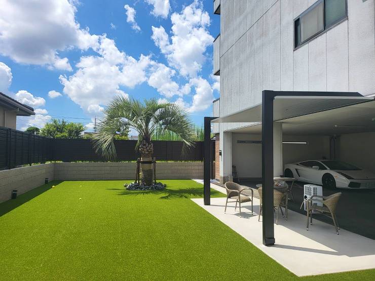 岐阜市の外構デザイン。 リフォーム外構とガーデン工事