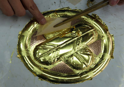 純金箔貼り