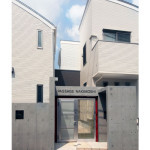 南面した住戸を多くとるため連棟建としています。