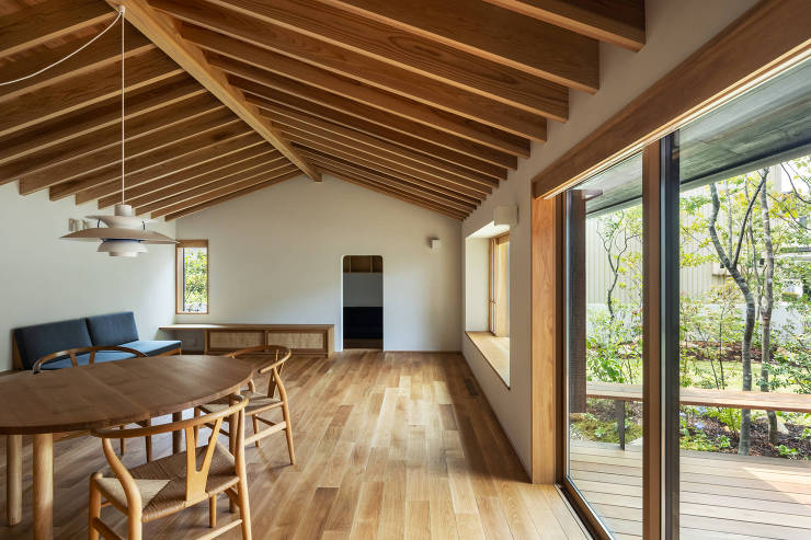 おおらかな落ち着きのある空間を持つ御津の...